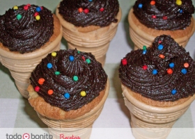 Receta: Cupcakes Heladitos