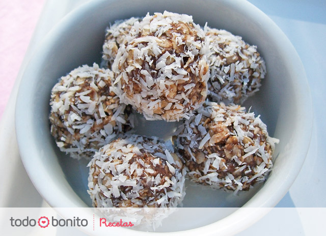 Receta: Trufas de Avena, Cacao y Coco