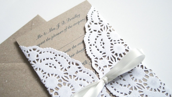 Originales ideas con blondas de papel