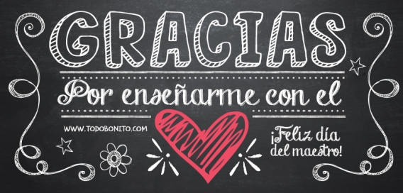 A mi maestra con amor