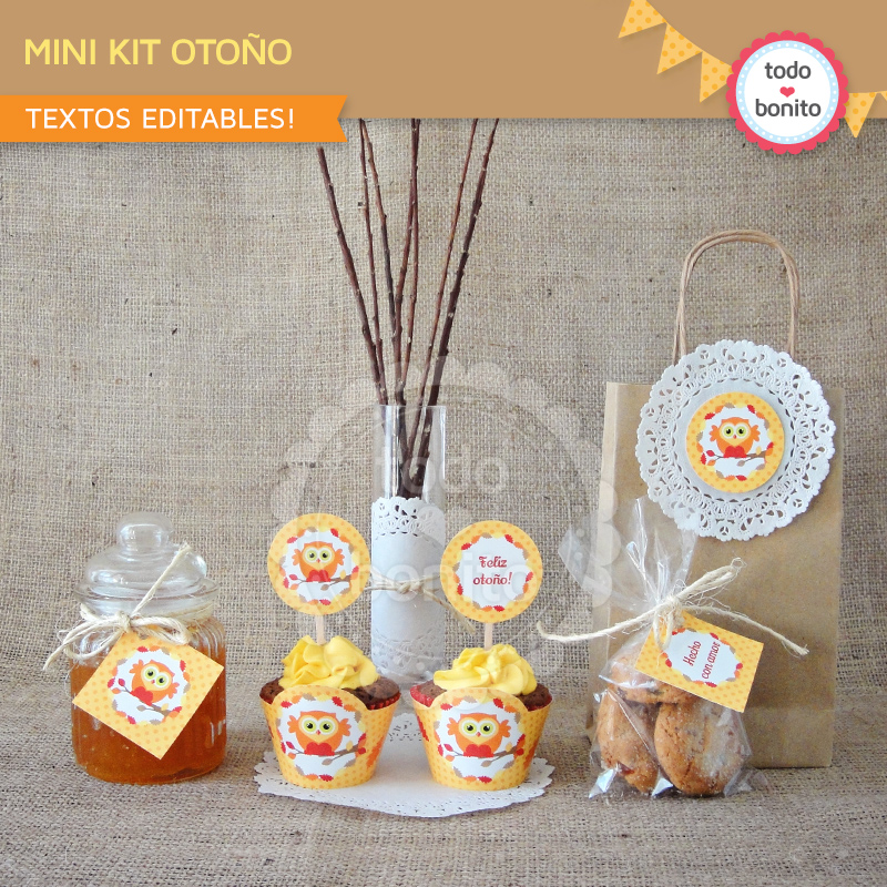 Mini Kit de otoño para imprimir GRATIS! Mini Kit de otoño para imprimir GRATIS!
