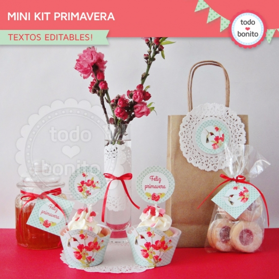 Mini Kit Primavera para imprimir GRATIS!