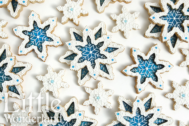 Galletitas de cristal de nieve