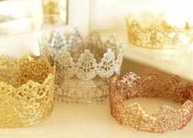 Coronas de princesas y príncipes paso a paso