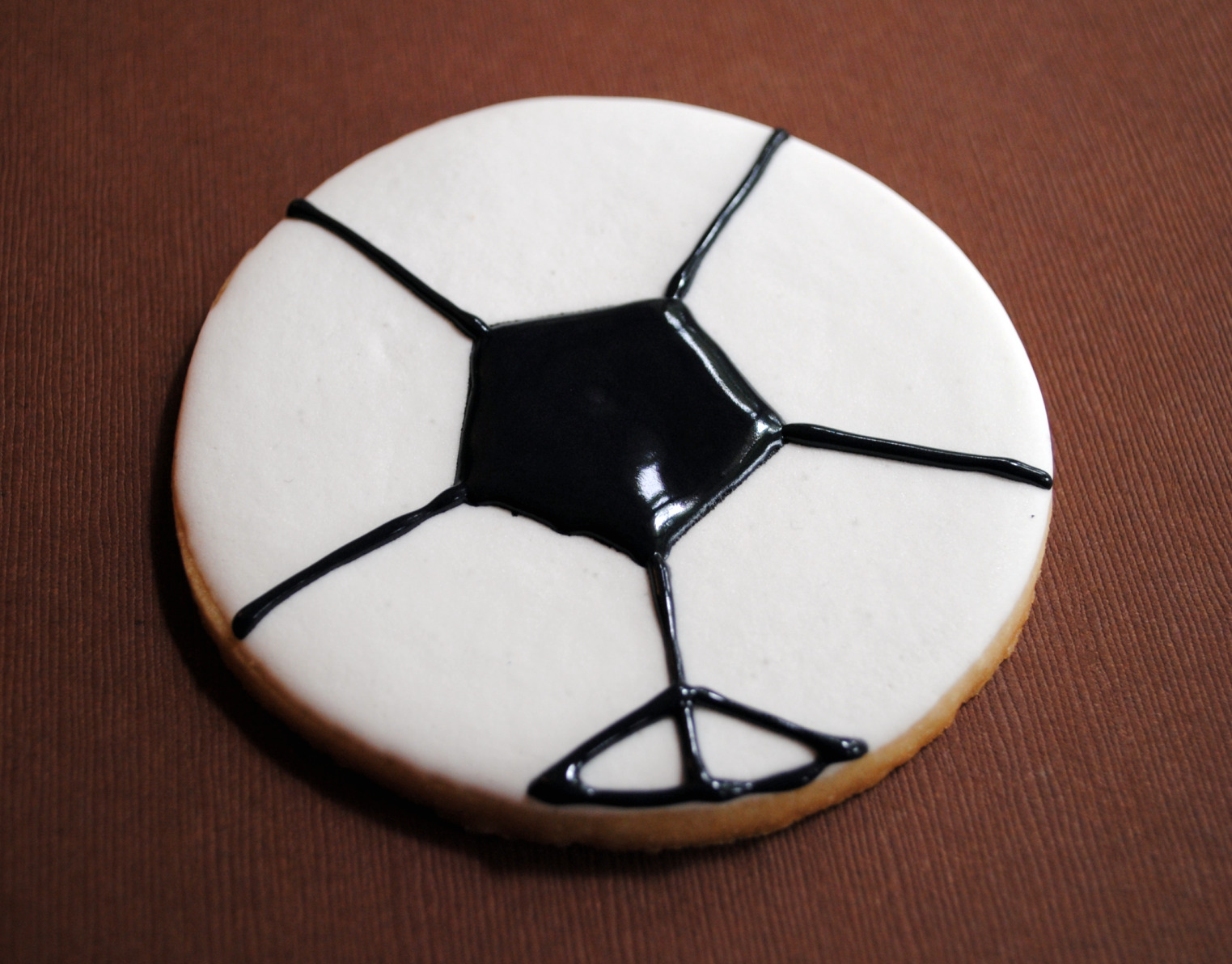 Galletitas pelota de fútbol