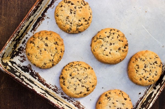 GLUTEN FREE! Galletas con chispas de chocolate