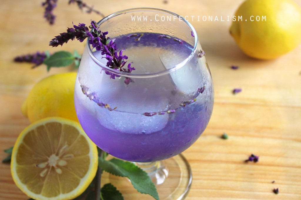 Limonada de coco y lavanda