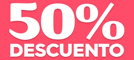 50% descuento sólo por el 15-06-15