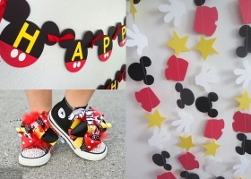 Diferentes ideas de decoración con Mickey Mouse