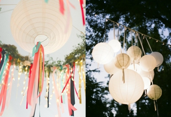 Decorar con lámpara chinas