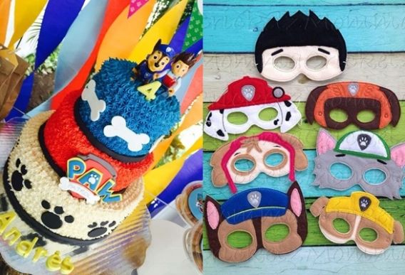 Ideas para una fiesta de Paw Patrol