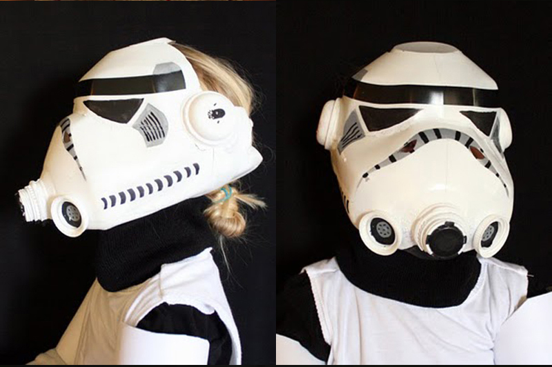 Fantastica máscara de los Stormtroopers de Star Wars