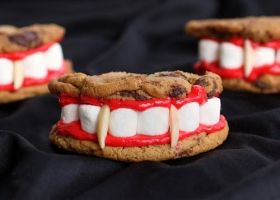 Dentaduras de Drácula para Halloween