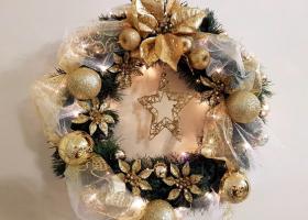 Hermosas ideas de coronas navideñas