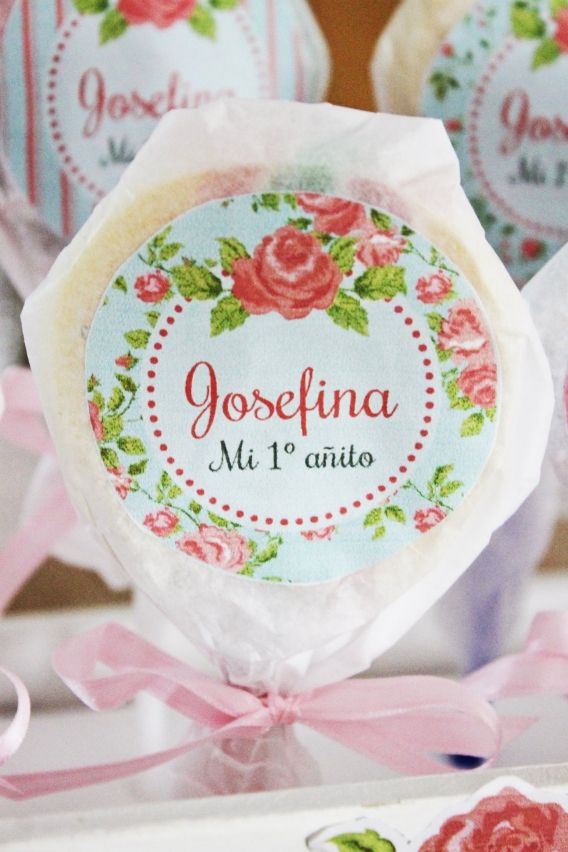 Shabby Chic para el primer añito de Josefina