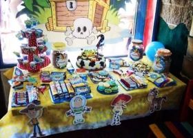 Toy Story en el cumpleaños de Tiziano