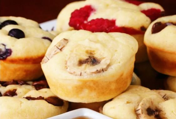 Muffins frutales