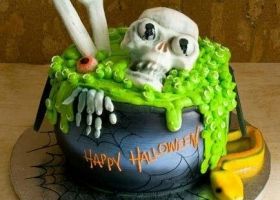 Increíbles tortas terroríficas para Halloween