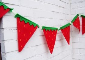 Ideas para decorar tu fiesta con frutillas