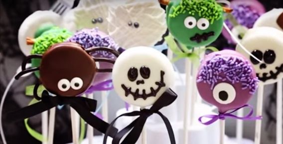 Divertidas y monstruosas Oreo pops para Halloween