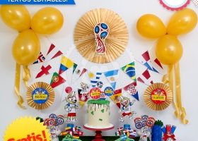 Kits imprimibles del Mundial Rusia 2018 gratis!