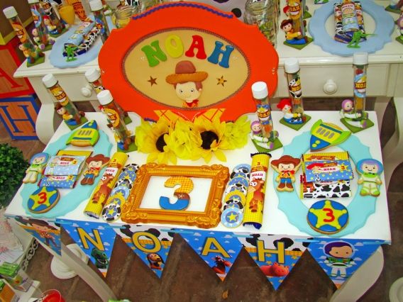 Cumple Toy Story para Noah