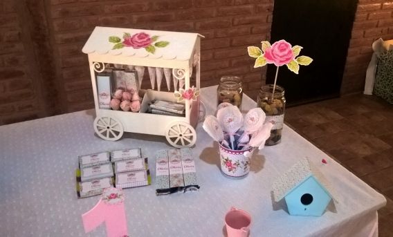 Shabby Chic para Olivia en su primer añito