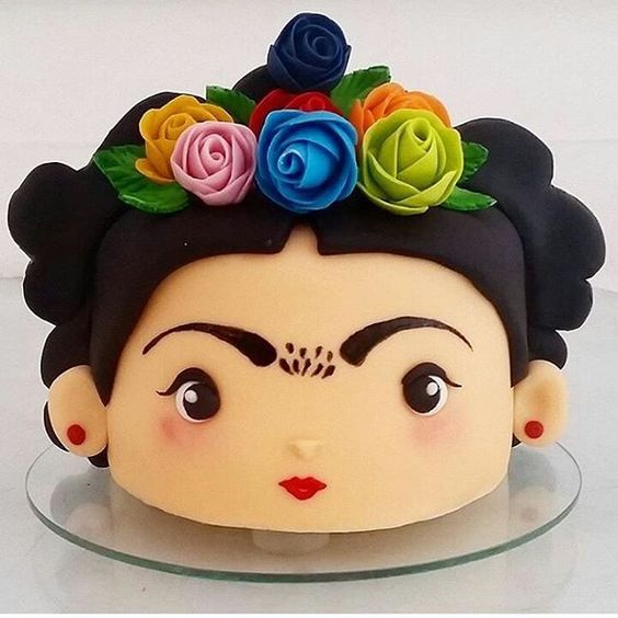Las más preciosas tortas con la temática de Frida Kahlo