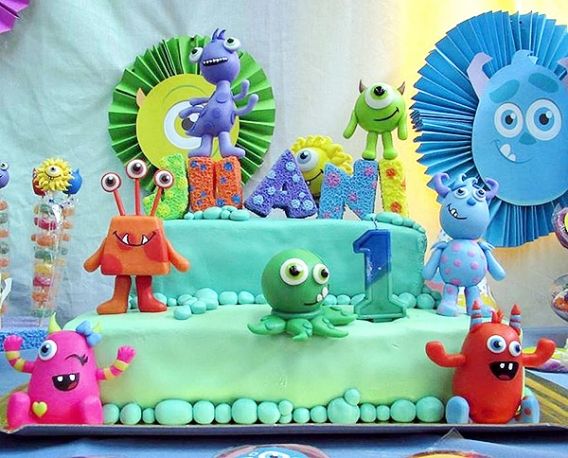 Imprimibles de Monstruos para el primer cumple de Juani