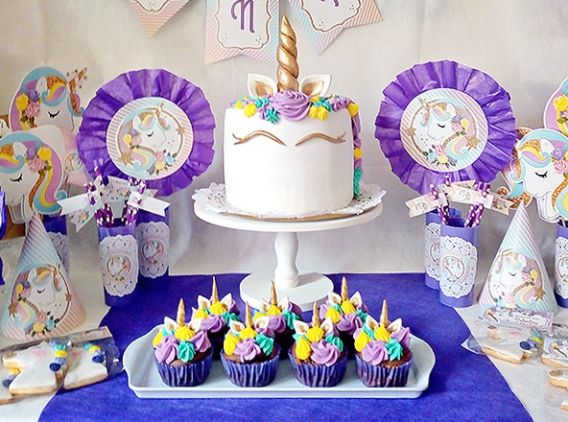 Nuestro diseño Unicornios by Sweet Sins Cupcakes