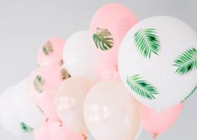 Como decorar globos para tu fiesta tropical