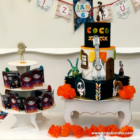 Ian y su cumpleaños inspirado en la película Coco