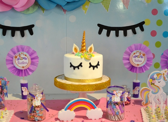 Martina y su fiesta soñada de Unicornios