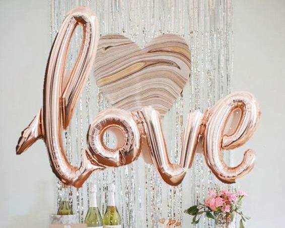 Ideas de decoración Rose Gold para tu evento