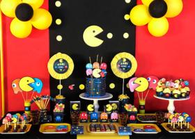 Los 9 años de Agus y su fiesta con Pacman