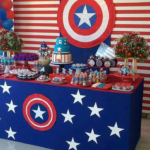 Ideas para una fiesta del Capitán América