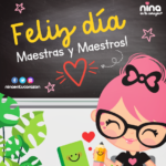 ¡Feliz día maestras y maestros!