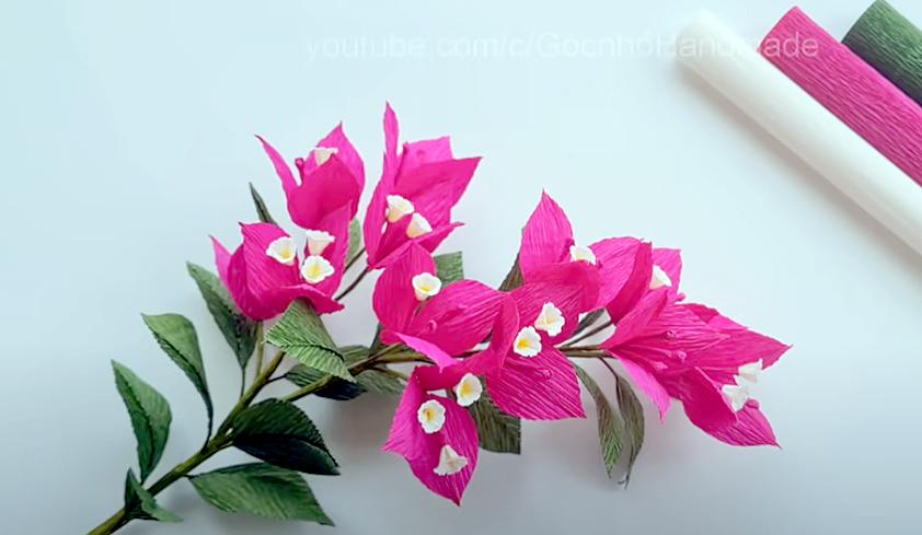 La flor de la peli Encanto: buganvillas de papel - Todo Bonito