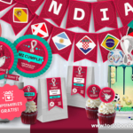 Kits imprimibles del Mundial Qatar 2022 gratis!
