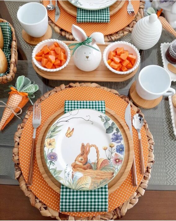 Ideas para decorar la mesa de Pascuas