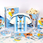 Kits imprimibles Selección Argentina de fútbol 3 estrellas