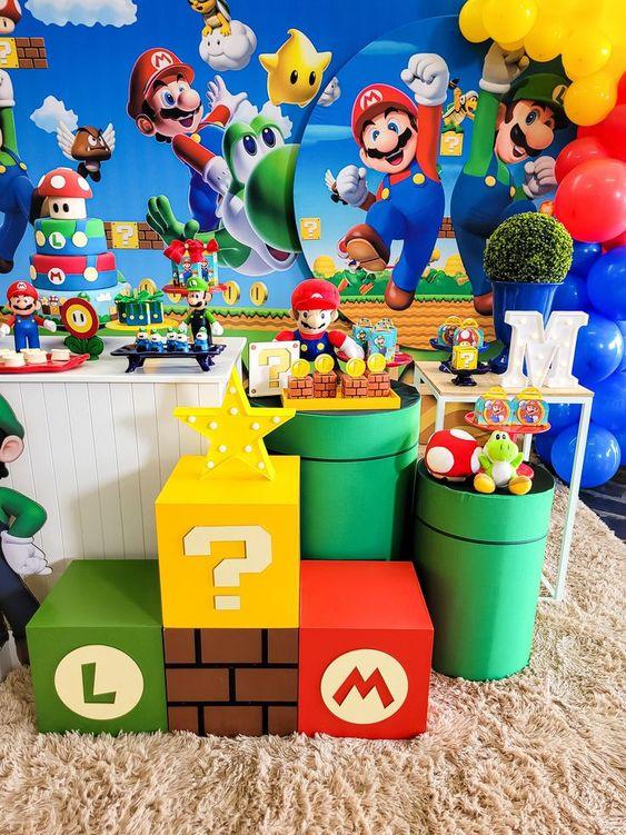 Ideas para una fiesta de Super Mario Bros