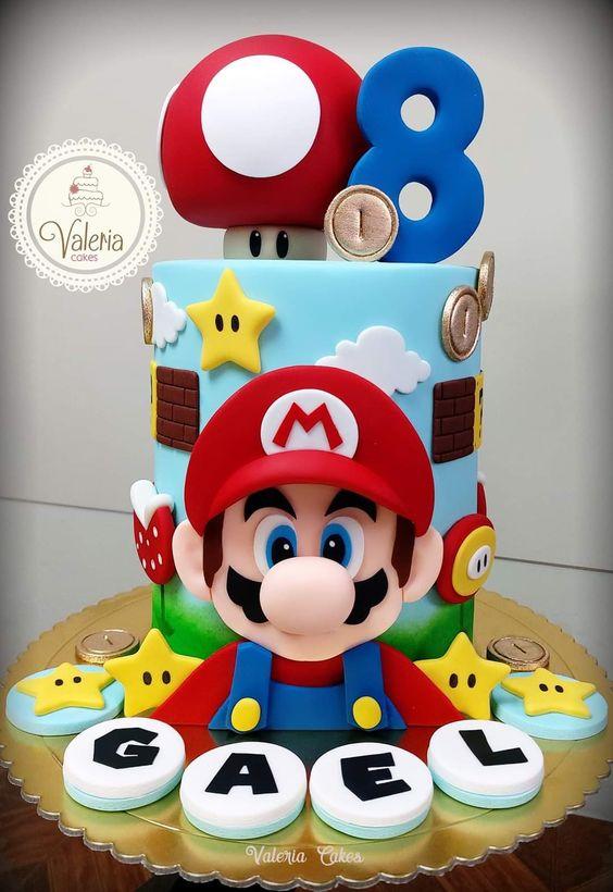 Ideas de tortas de Super Mario Bros