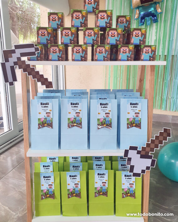 Sorpresitas de Minecraft con los kits imprimibles de Todo Bonito