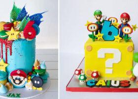 Las mejores ideas de tortas de Super Mario Bros