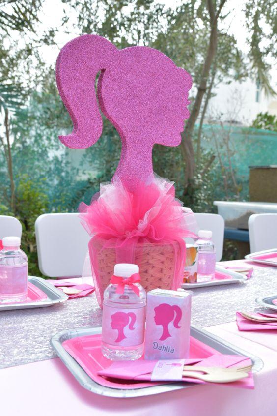 Ideas decoración fiesta Barbie