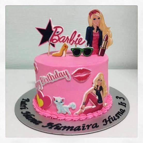 Ideas tortas de Barbie