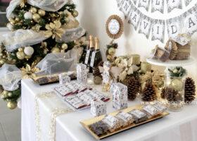 Ideas para decorar una mesa dulce navideña