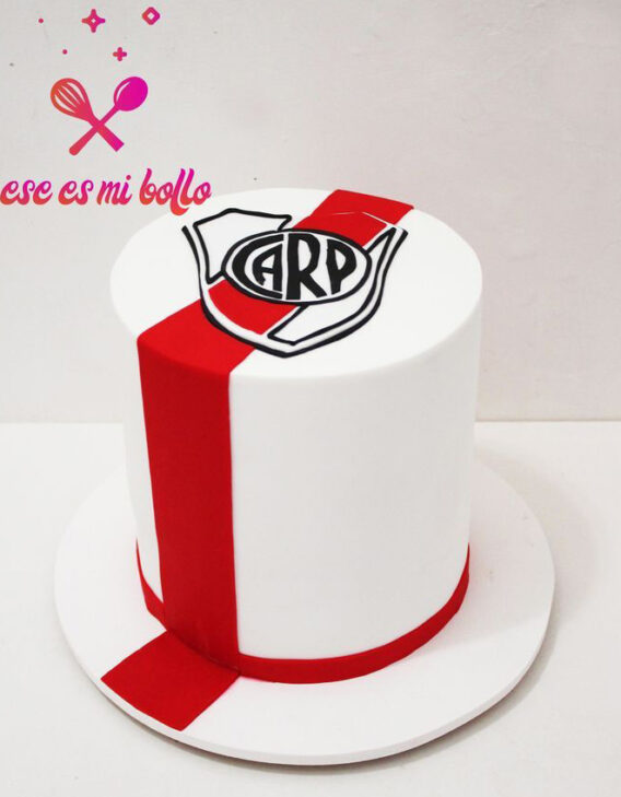 Ideas de tortas temáticas de River Plate