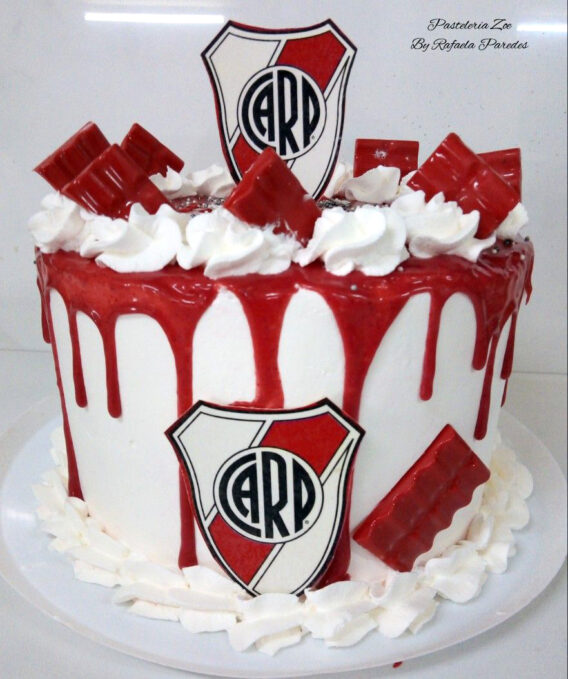 Ideas de tortas temáticas de River Plate